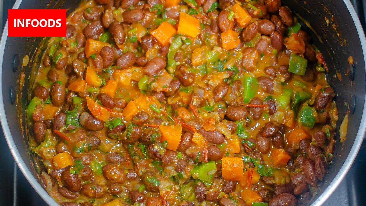Beans Stew Recipe | How to Make Beans Stew | Simple Beans Stew Recipe | Infoods