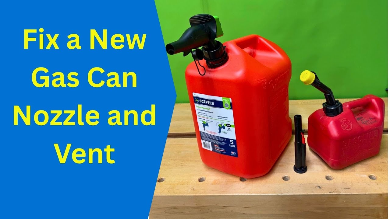 Fix New Gas Can