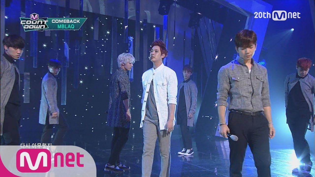 MBLAQ - 'MIRROR' M COUNTDOWN 150611 COMEBACK Stage Ep.428