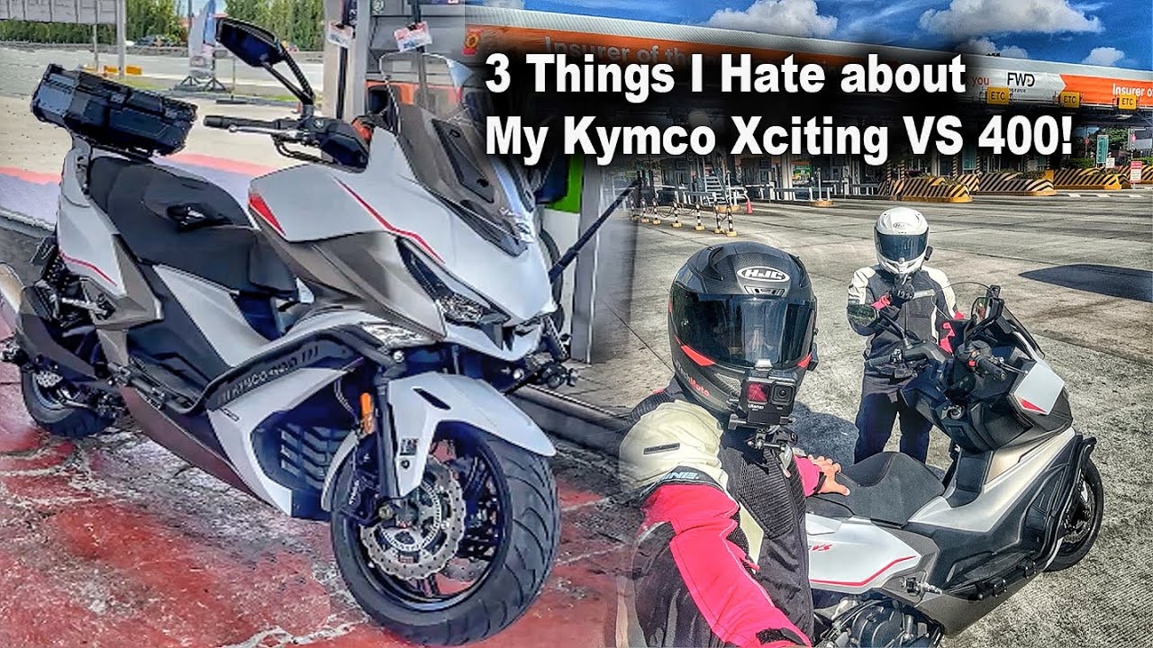 Kymco Xciting VS 400 Honest Review - Like and Dislike. Sulit ba?🇵🇭
