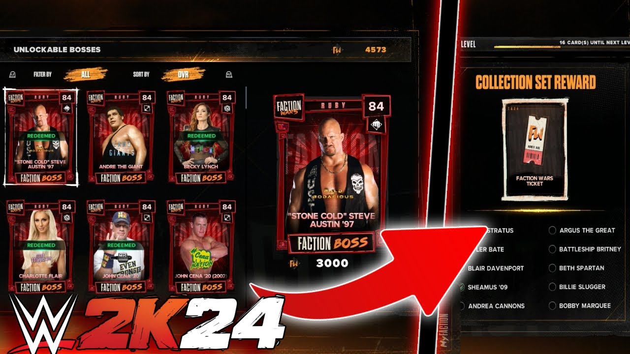 Как получить билеты на Войны фракций!!! WWE 2K24 MyFaction