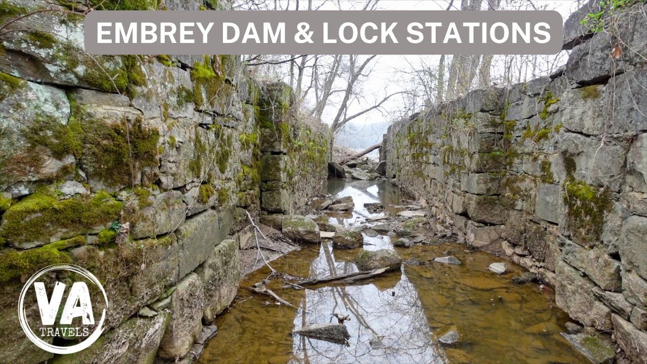 Exploring ruins along the RAPPAHANNOCK RIVER (Fredericksburg, VA)