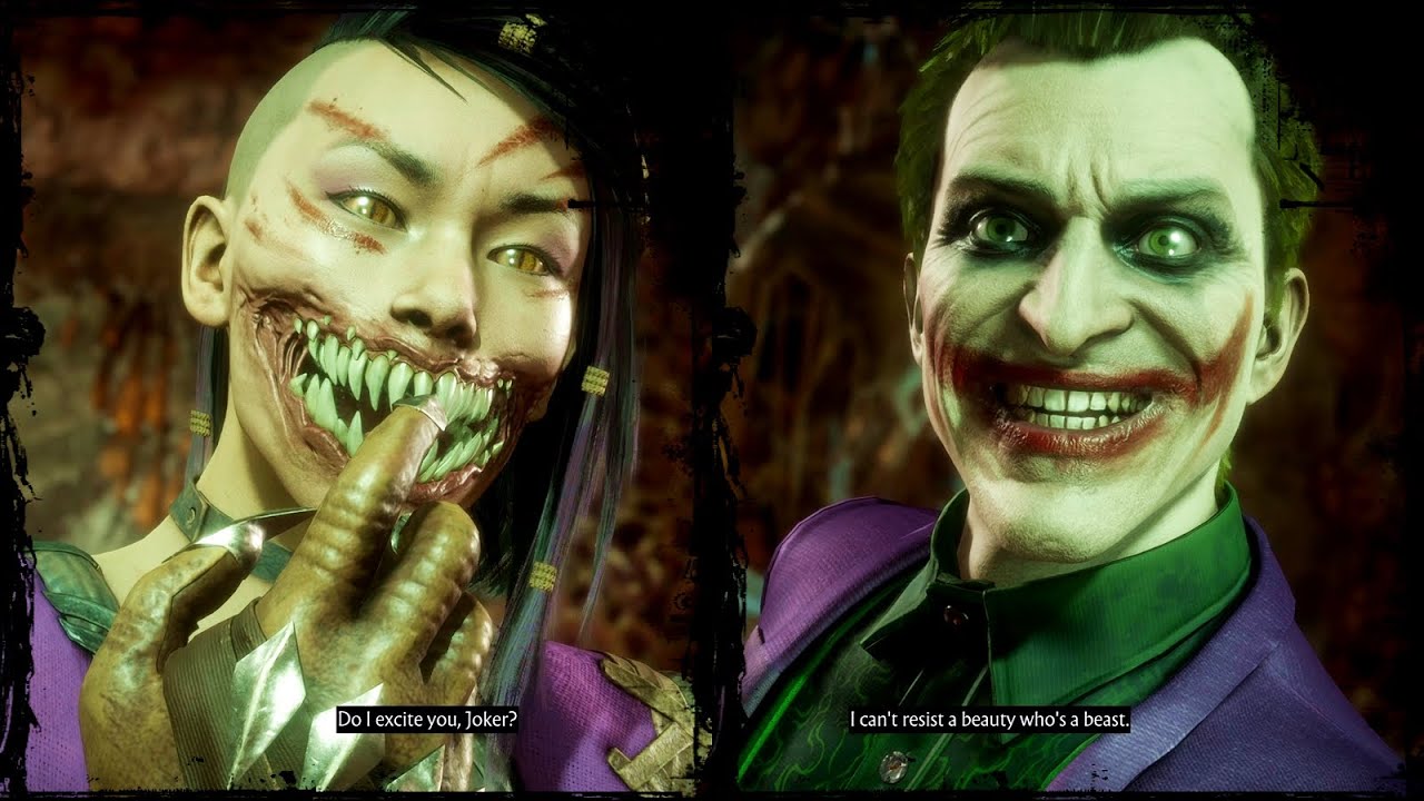 Милина против Джокера — Диалоги — Mortal Kombat 11 Ultimate