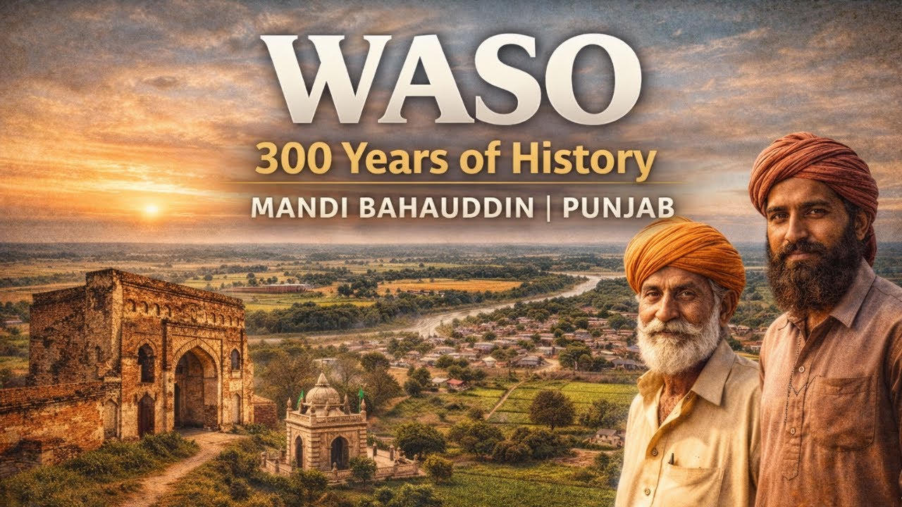 Waso Village Documentary | History of Waso Mandi Bahauddin | Punjab Pakistan
