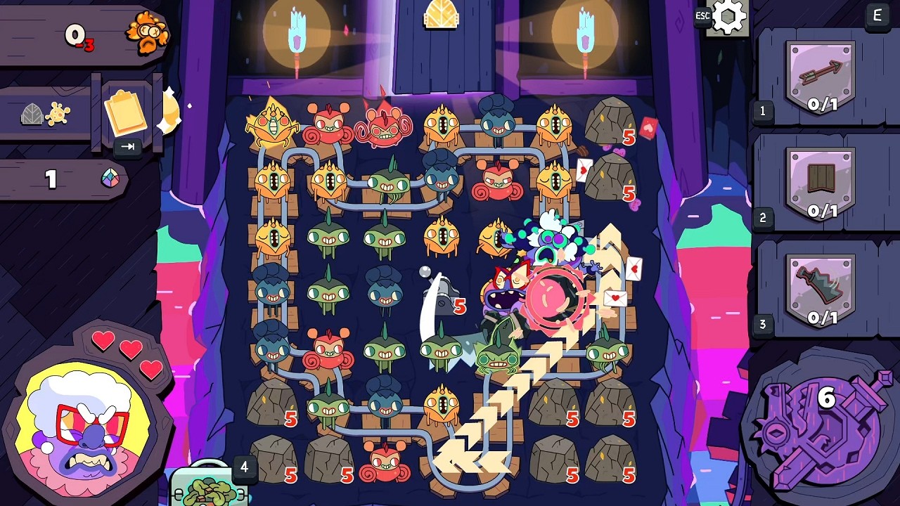 《Grindstone》- Final Boss - GOO JJARY (No Damage / Free Recharge Gear)