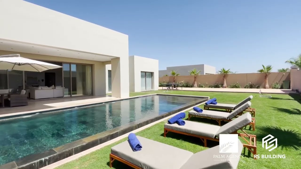 Des villas plain-pied, sans vis-&agrave;-vis &agrave; Marrakech