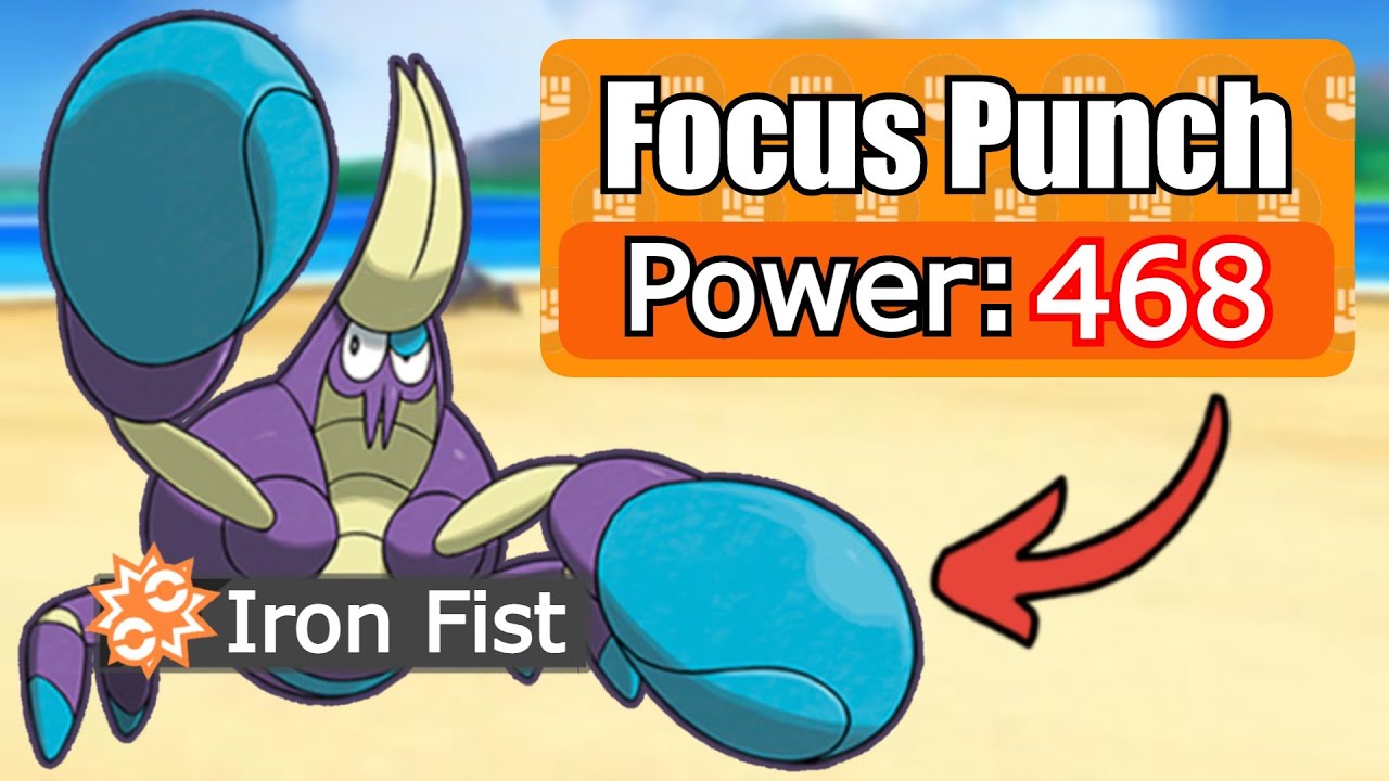 Iron Fist FOCUS PUNCH Crabrawler убивает всех одним ударом!