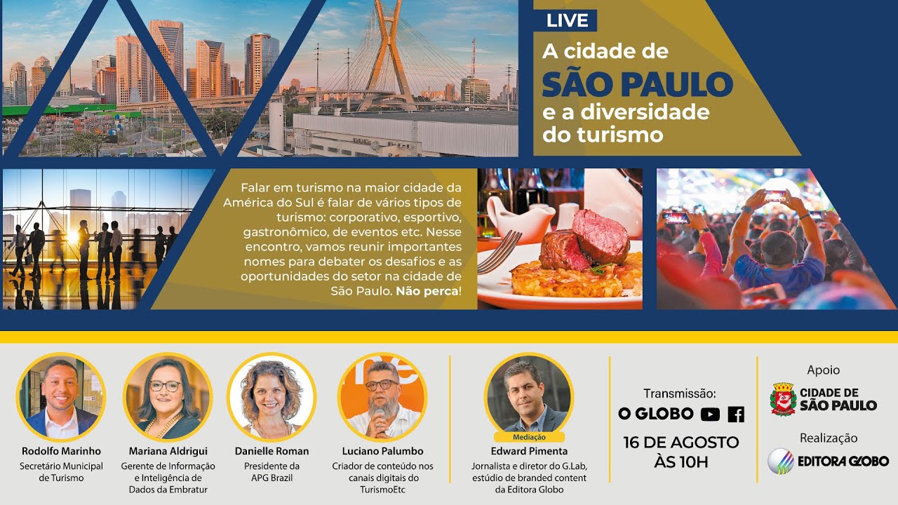 A cidade de São Paulo e a diversidade do turismo