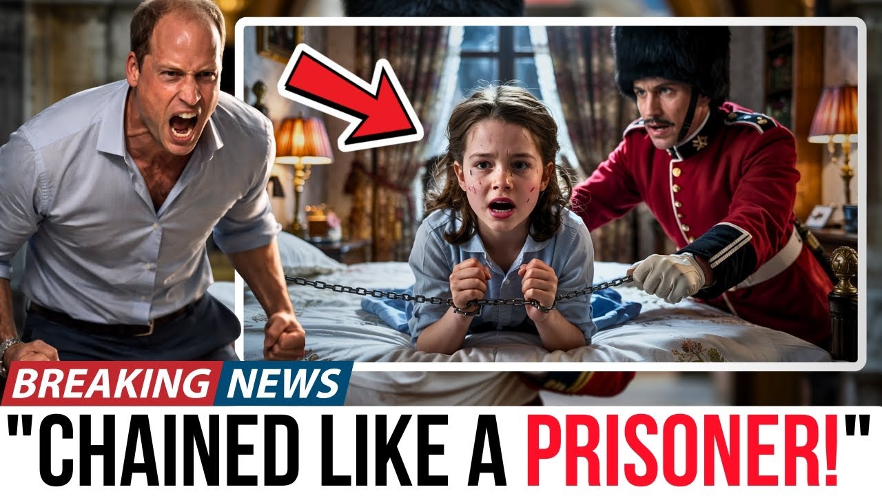 Prince William EXPLODES in Fury — After Royal Guard Finds Princess Charlotte Chained to Her Bed