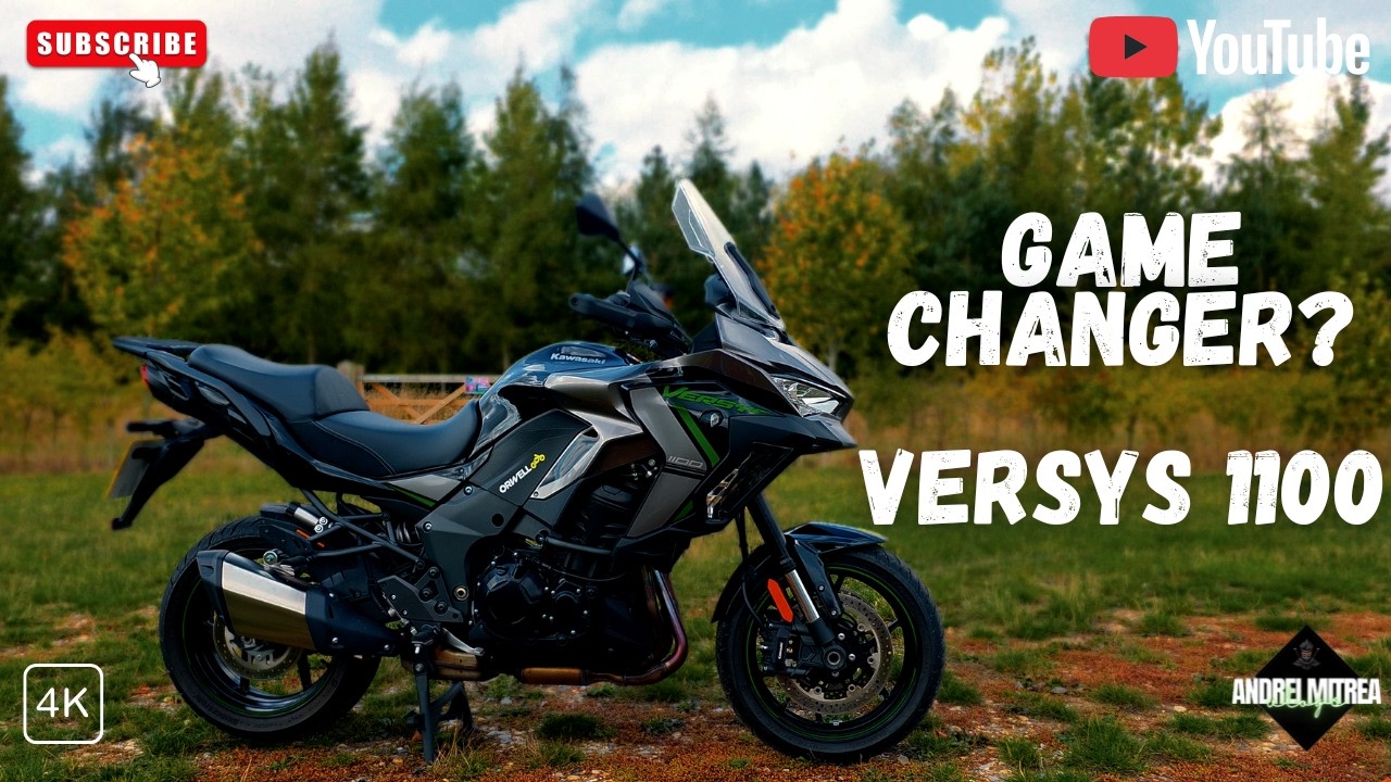 Первый тест-драйв Kawasaki Versys 1100 S – ОГРОМНОЕ улучшение!