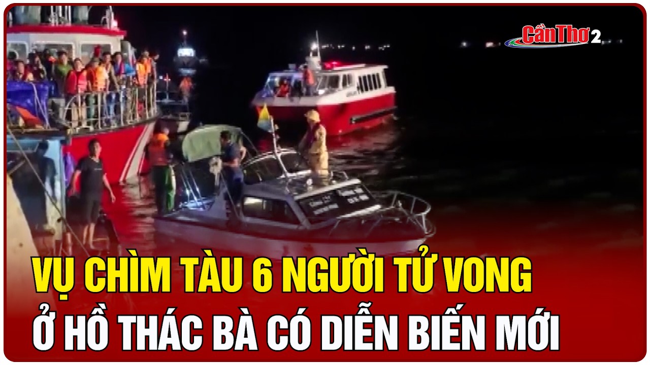 Vụ chìm tàu 6 người tử vong ở hồ Thác Bà có diễn biến mới | Mekong