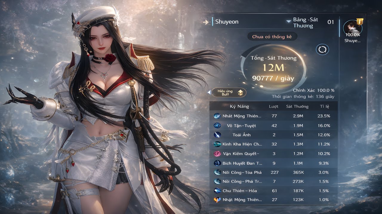 [Nghịch Thủy Hàn] Toái Mộng 90.7k DPS