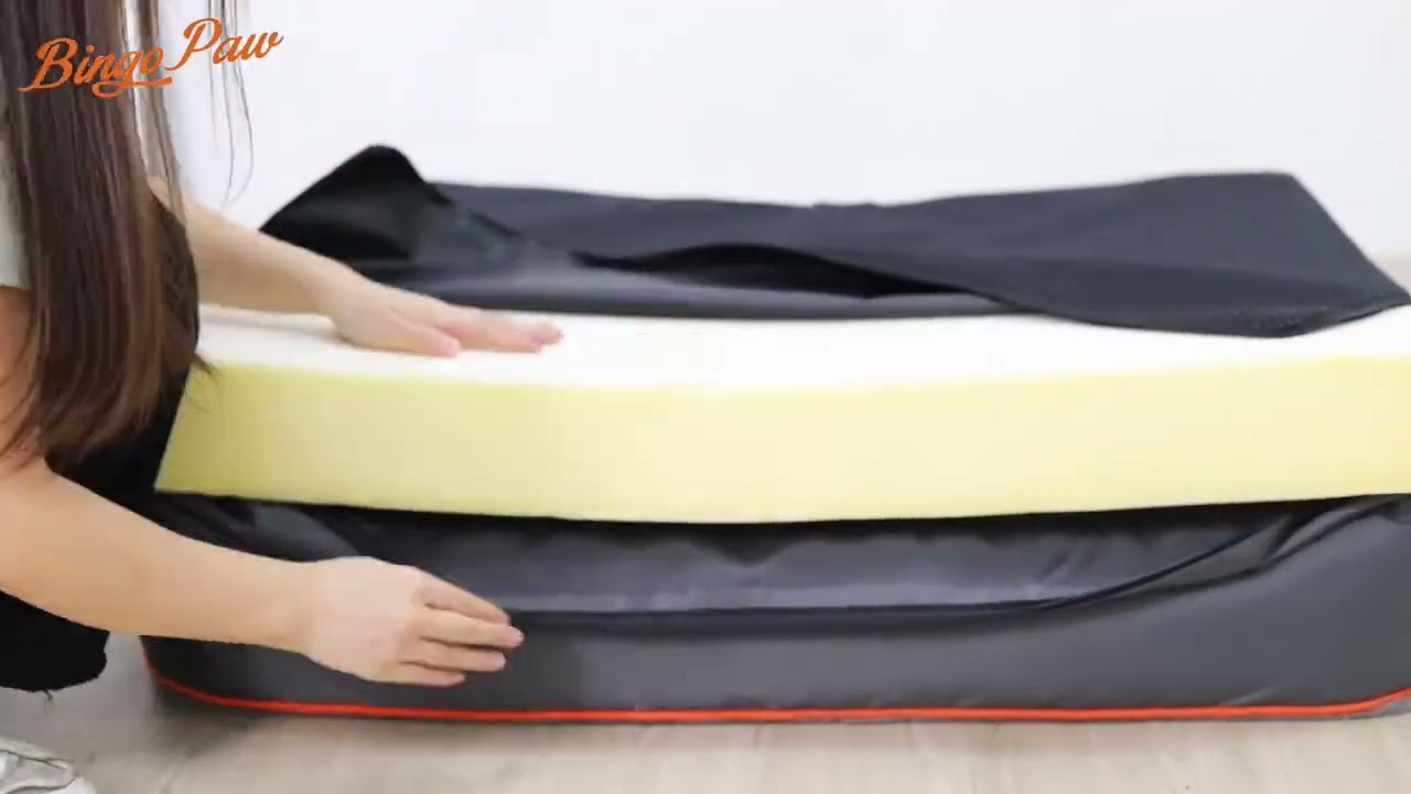 Large Dog Bed Soft Comfortable Anti Allergy Warm Fleece Removable