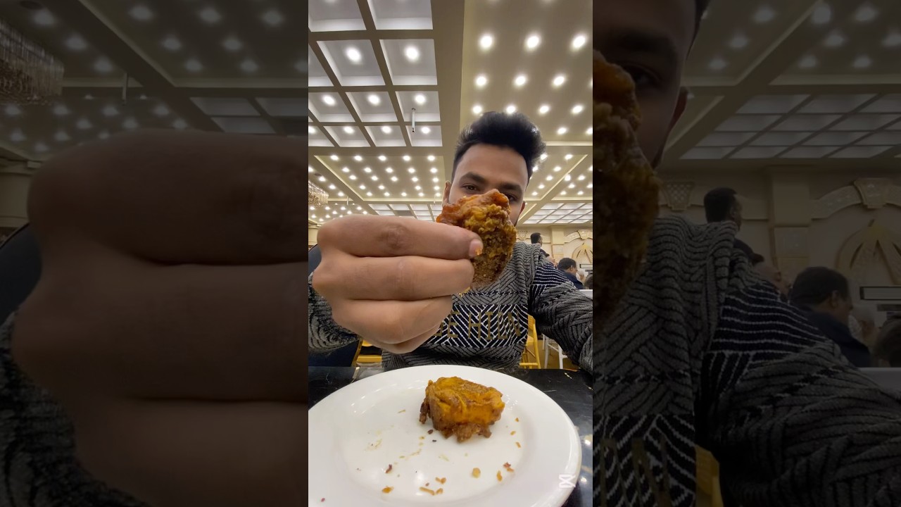 Eating Pakistani Wedding Food #shadi #food #shorts