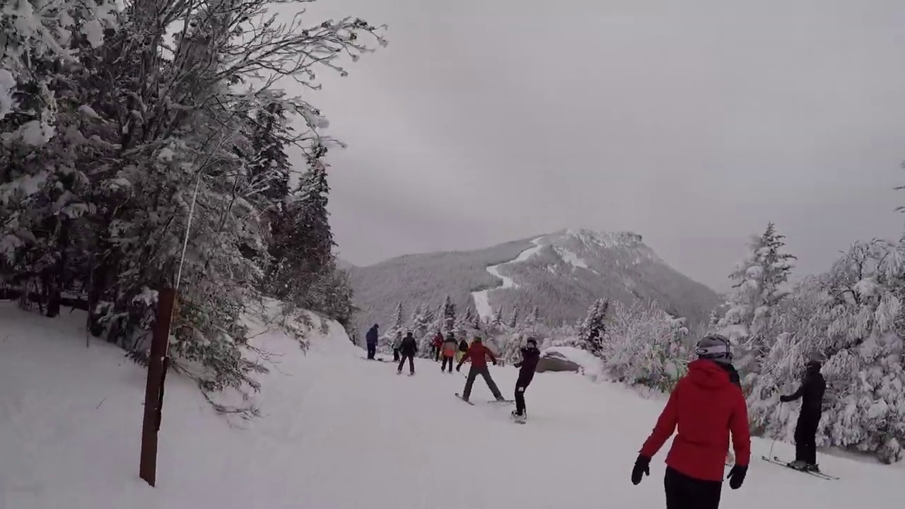 Montrealer to Northway to Hell's Crossing to Angel's Wiggle - Jay Peak