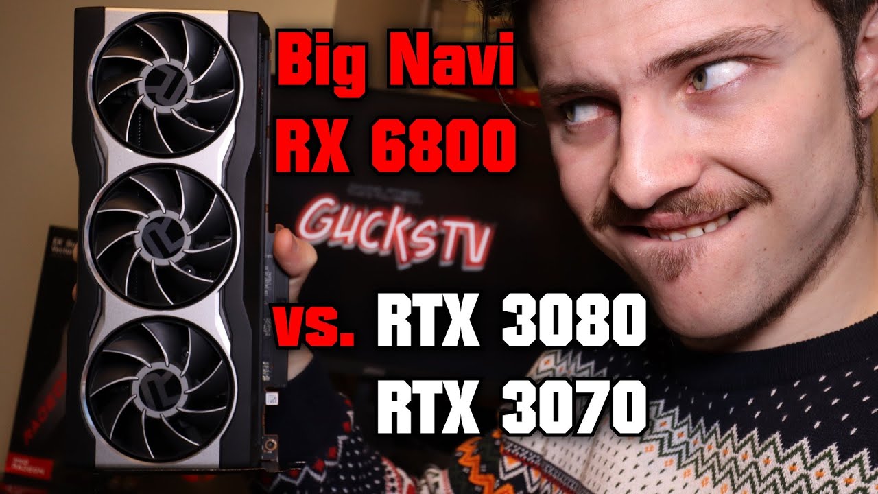 Big Navi  🔥 RX 6800 mit SAM vs. RTX 3070 & 3080 in 1080p 1440p 4K Gaming Benchmark Re-size BAR Test