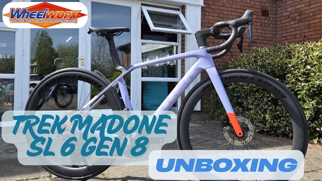 Trek Madone SL 6 Gen 8 Matte Lavender Haze/Deep Smoke Unboxing | 2026 Aero Road Bike