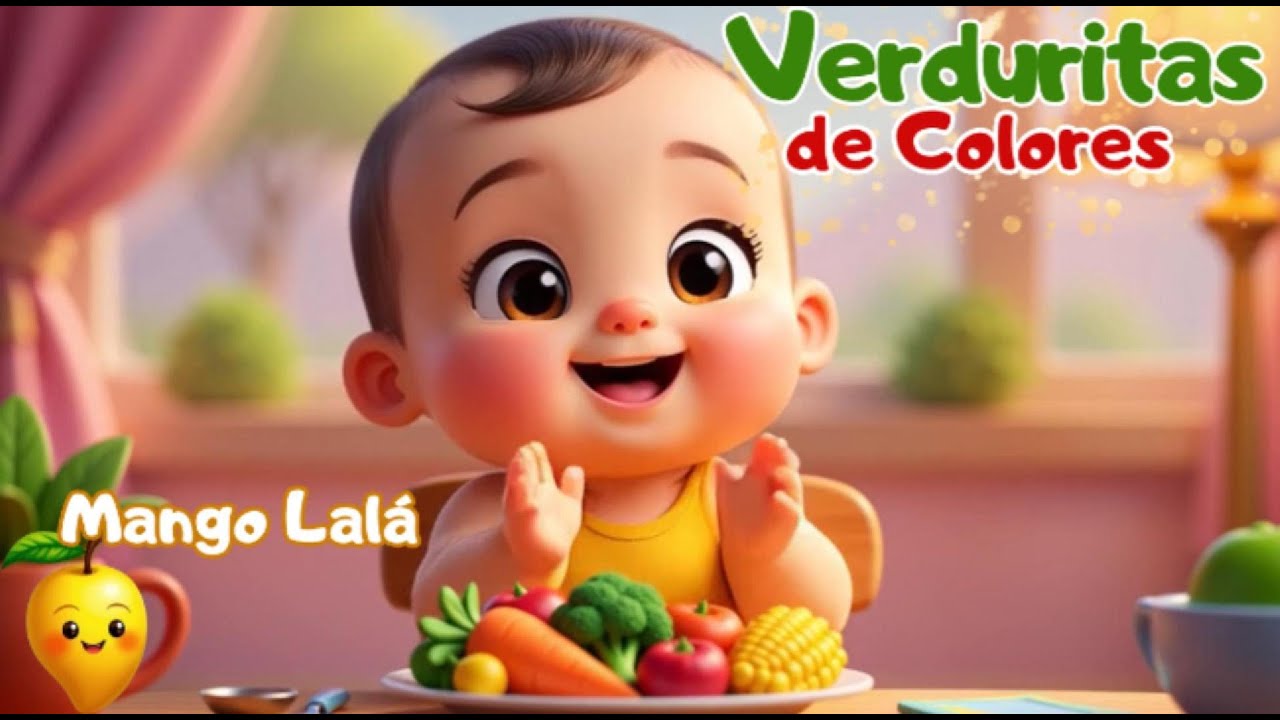 Canción Infantil Educativa para Niños | Aprendizaje y estimulación de la alimentación para bebés 
