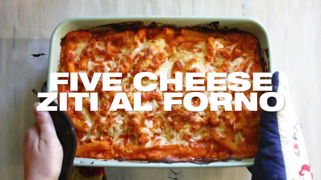 Baked Five Cheese Ziti al Forno Recipe