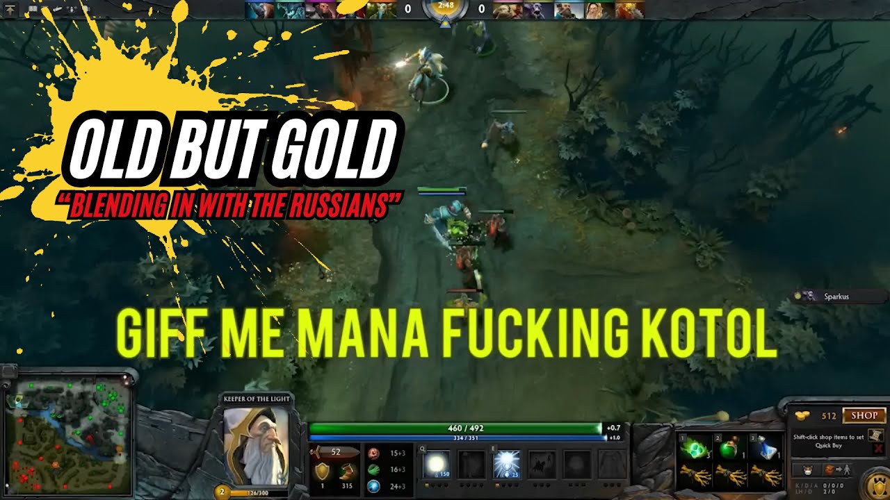 Blending In With the Russians&ndash; &lsquo;KOTL Give Me Mana!&rsquo; | A Dota 2 Classic #zarooratrishta #alizasehar