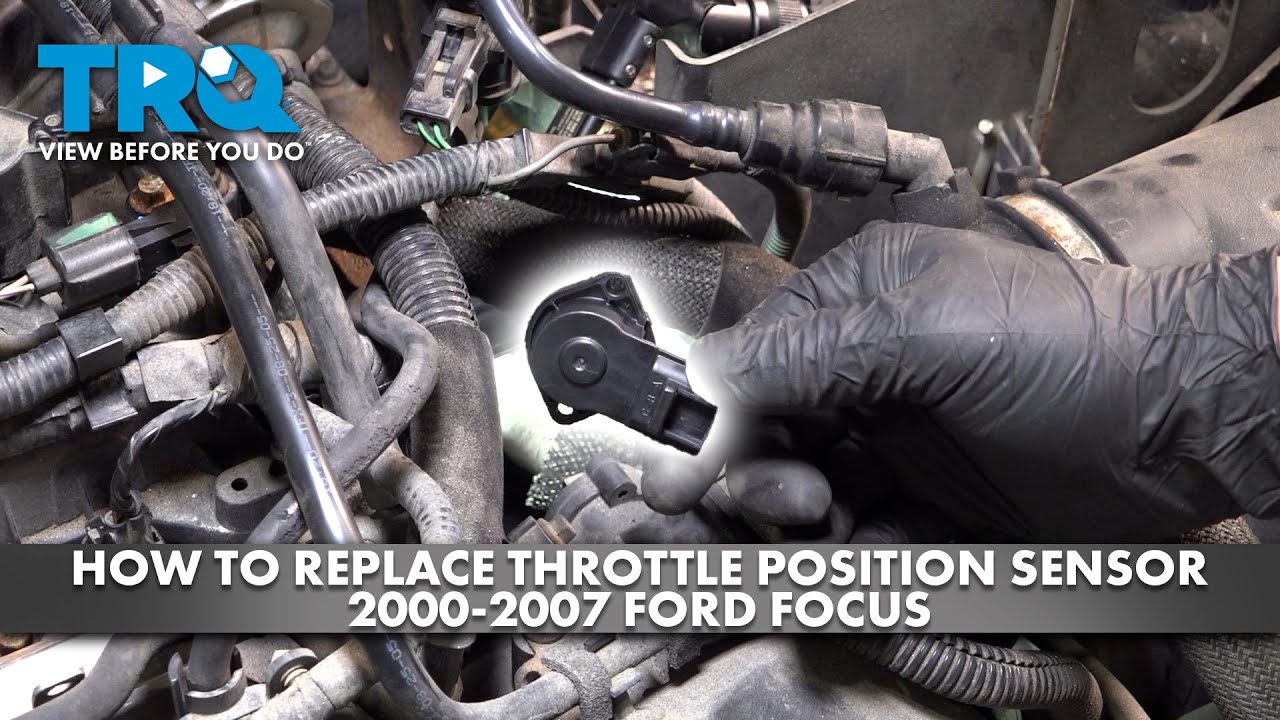 Как заменить датчик положения дроссельной заслонки на Ford Focus 2000-2007