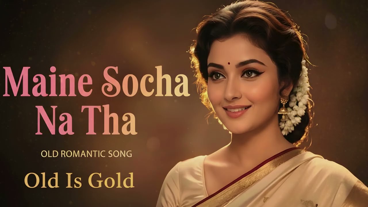 Maine Socha Na Tha | Old Is Gold Romantic Song | Evergreen Hindi Love Melody | 90s Bollywood Vibes