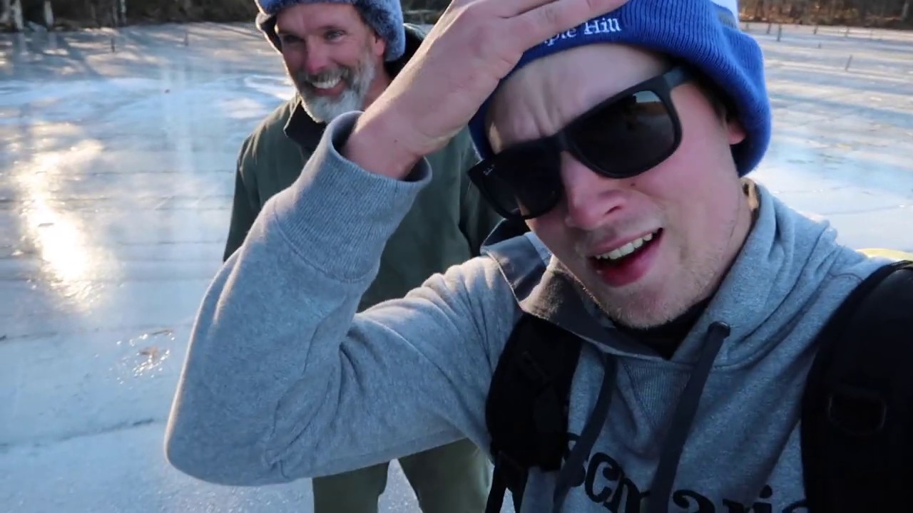 DISC GOLF ON ICE?!?