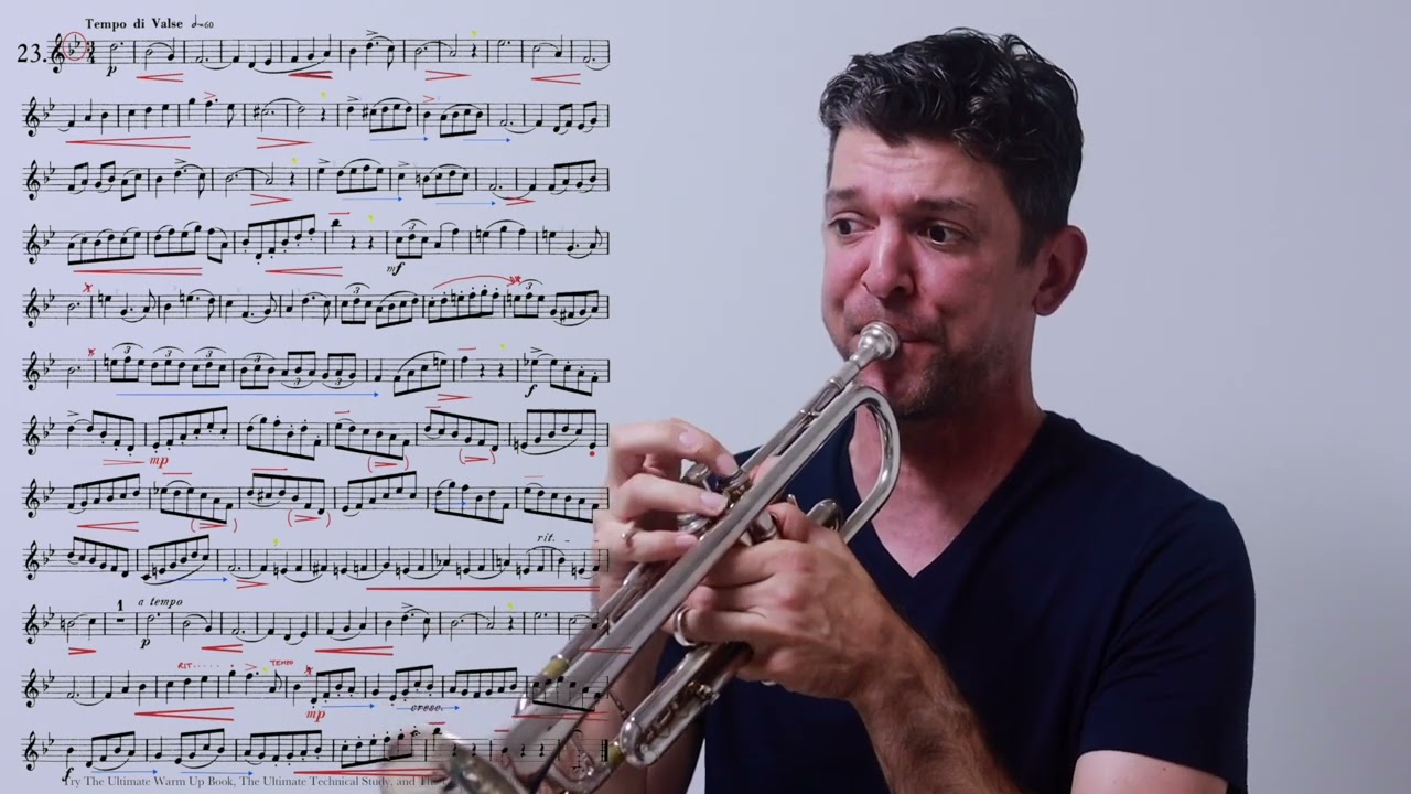 TMEA 2022 2023 Trumpet Etude 1 Wurm 23
