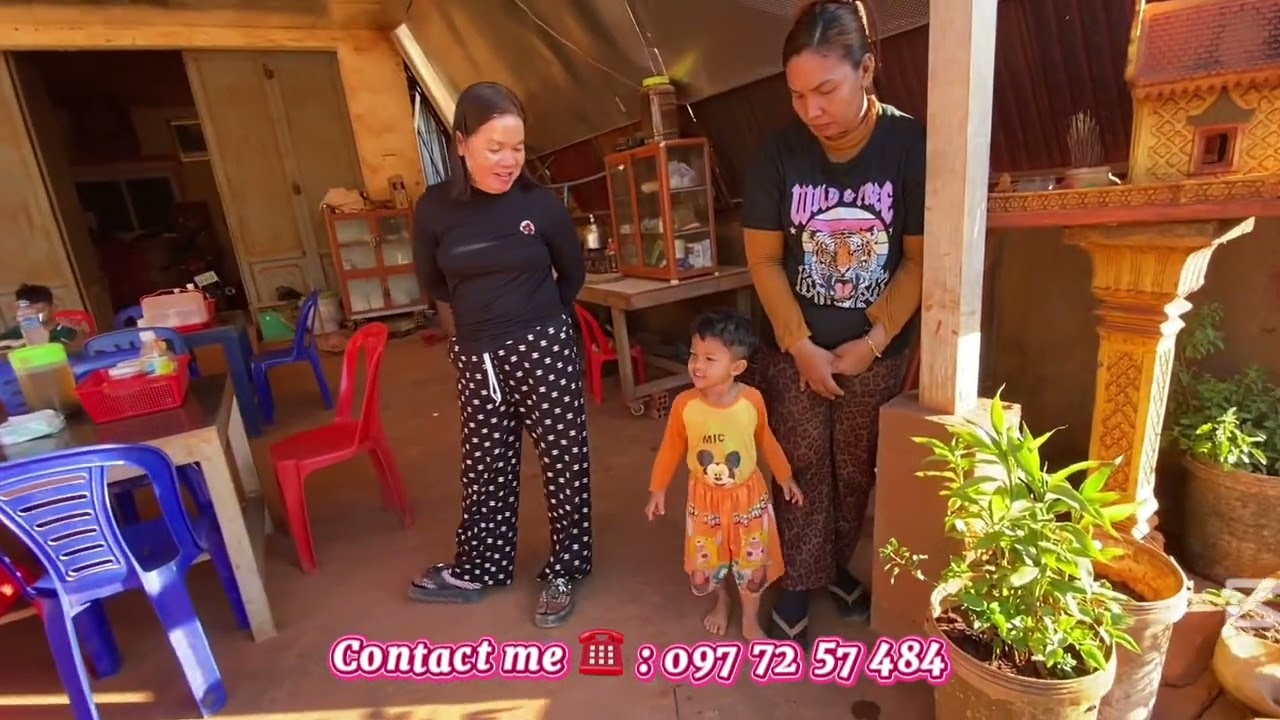 ថ្ងៃនេះប្រពន្ធខ្ញុំស្លរម្ជួរស្លឹកត្រមូង , khmer cooking