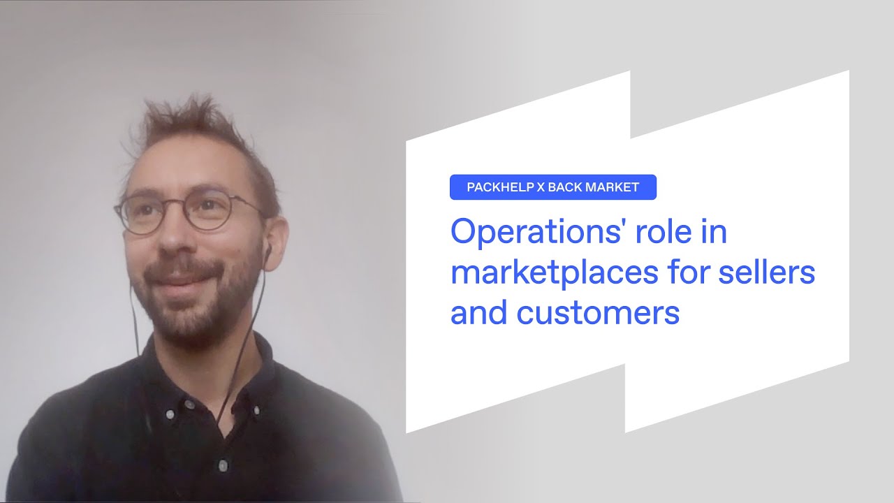 Operations' role in marketplaces for sellers and customers