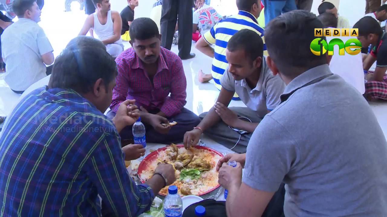 Kuwait youth india brings Eid to labour camp