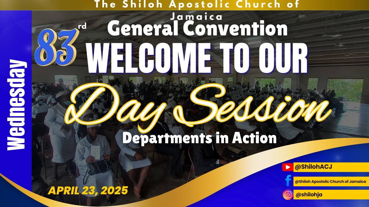 SACJ 83rd General Convention | Day Session | The Harvest is Plenteous| Wednesday April 23, 2025