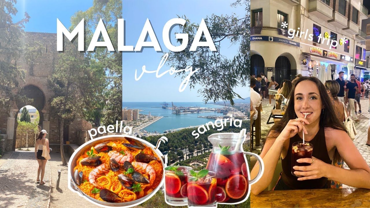 Malaga Travel Vlog: Girls trip to Spain! 🌞