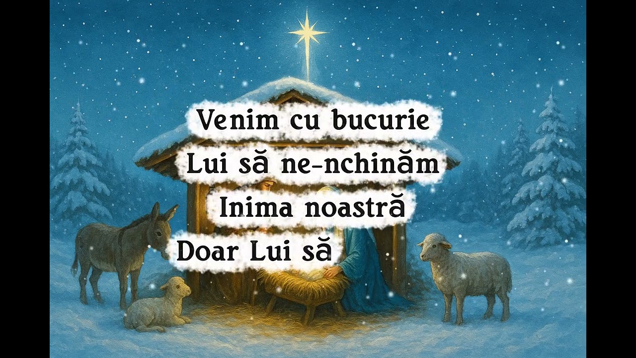 Ne închinăm Pruncului Sfânt
