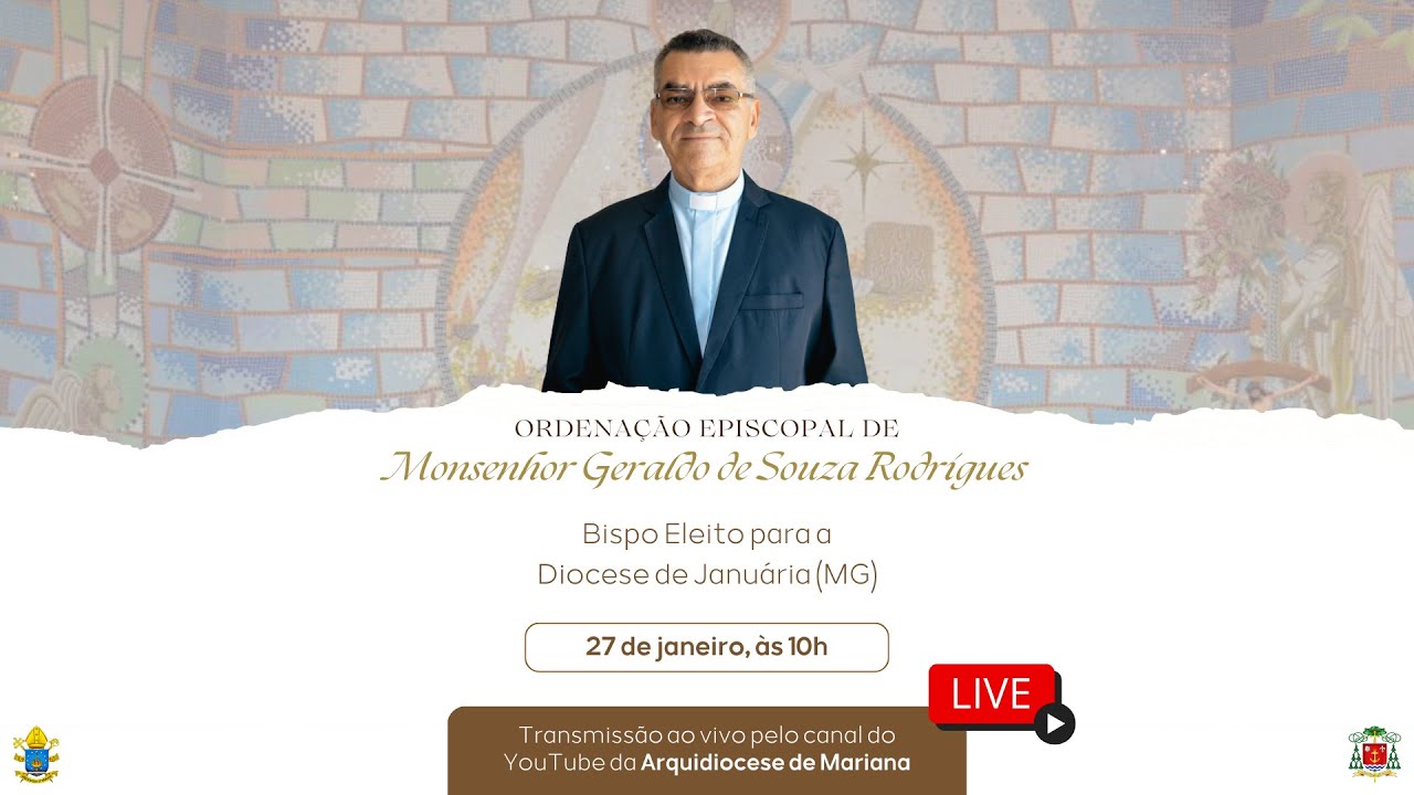 Ordenação episcopal de Monsenhor Geraldo de Souza Rodrigues