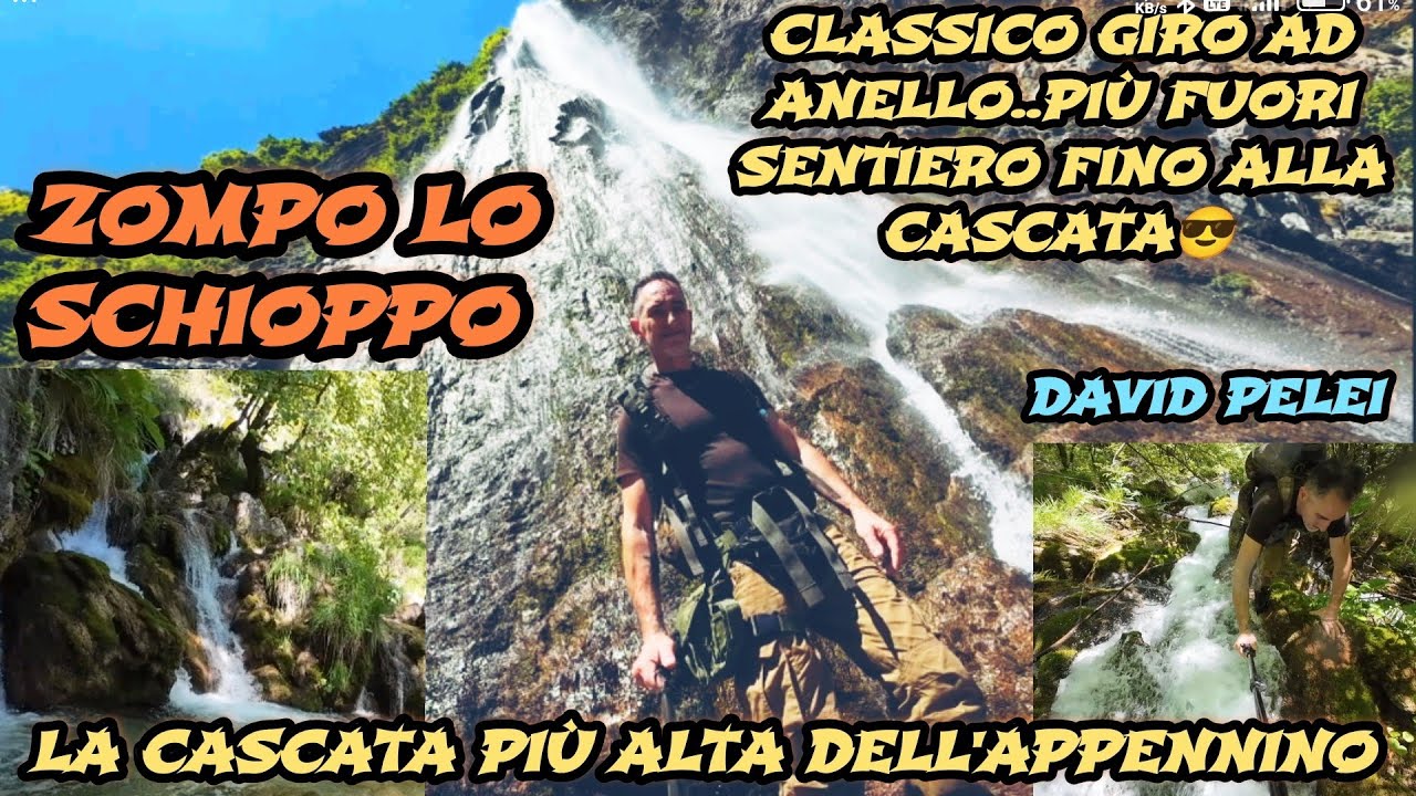 ZOMPO LO SCHIOPPO.. la Cascata più alta dell'Appennino