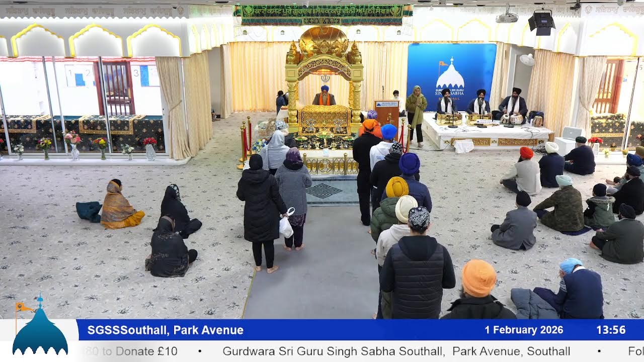 SGSS Southall, Park Ave - Morning Livestream