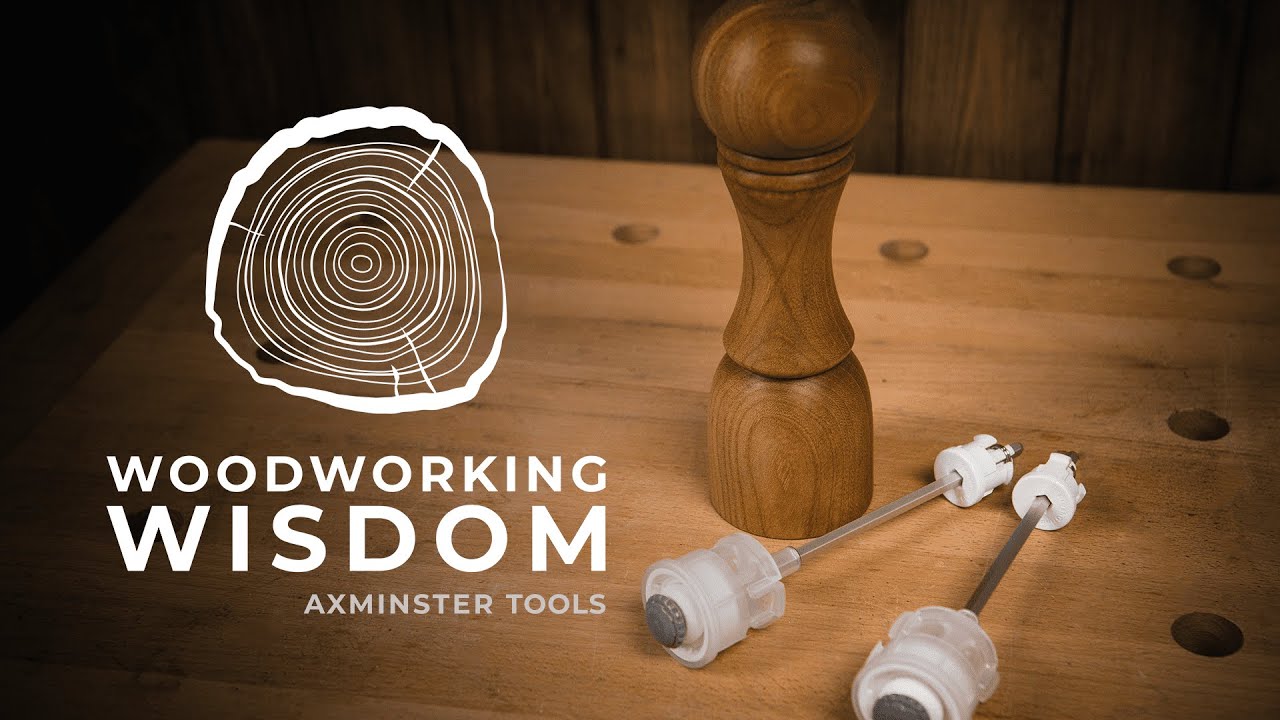 How to Turn Salt & Pepper Grinders - Woodworking Wisdom