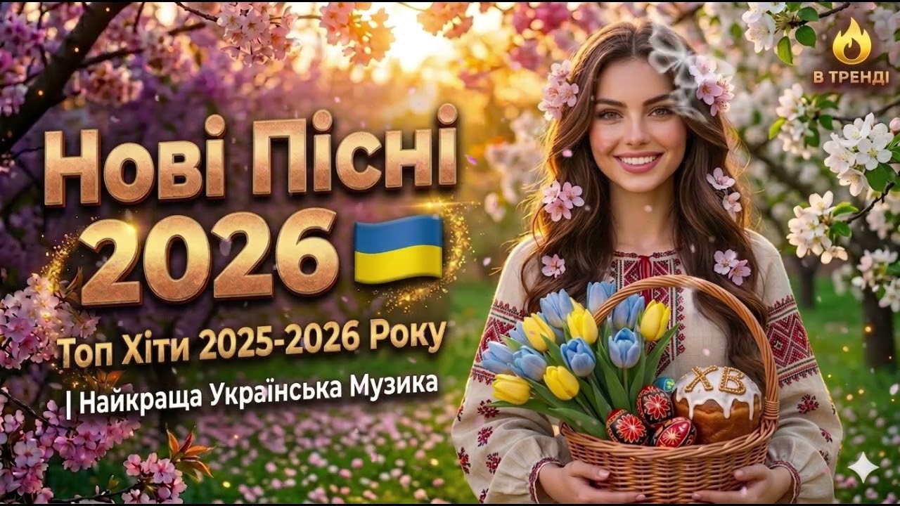 Нові Пісні 2026 🇺🇦 Топ Хіти 2025-2026 Року | Найкраща Українська Музика