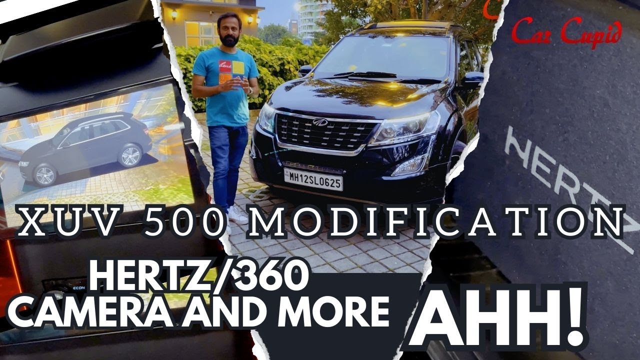 XUV 500 Modifications | Hertz Speakers | 360 Camera | Ambient Lights | Full Car Damping | XUV 5oo