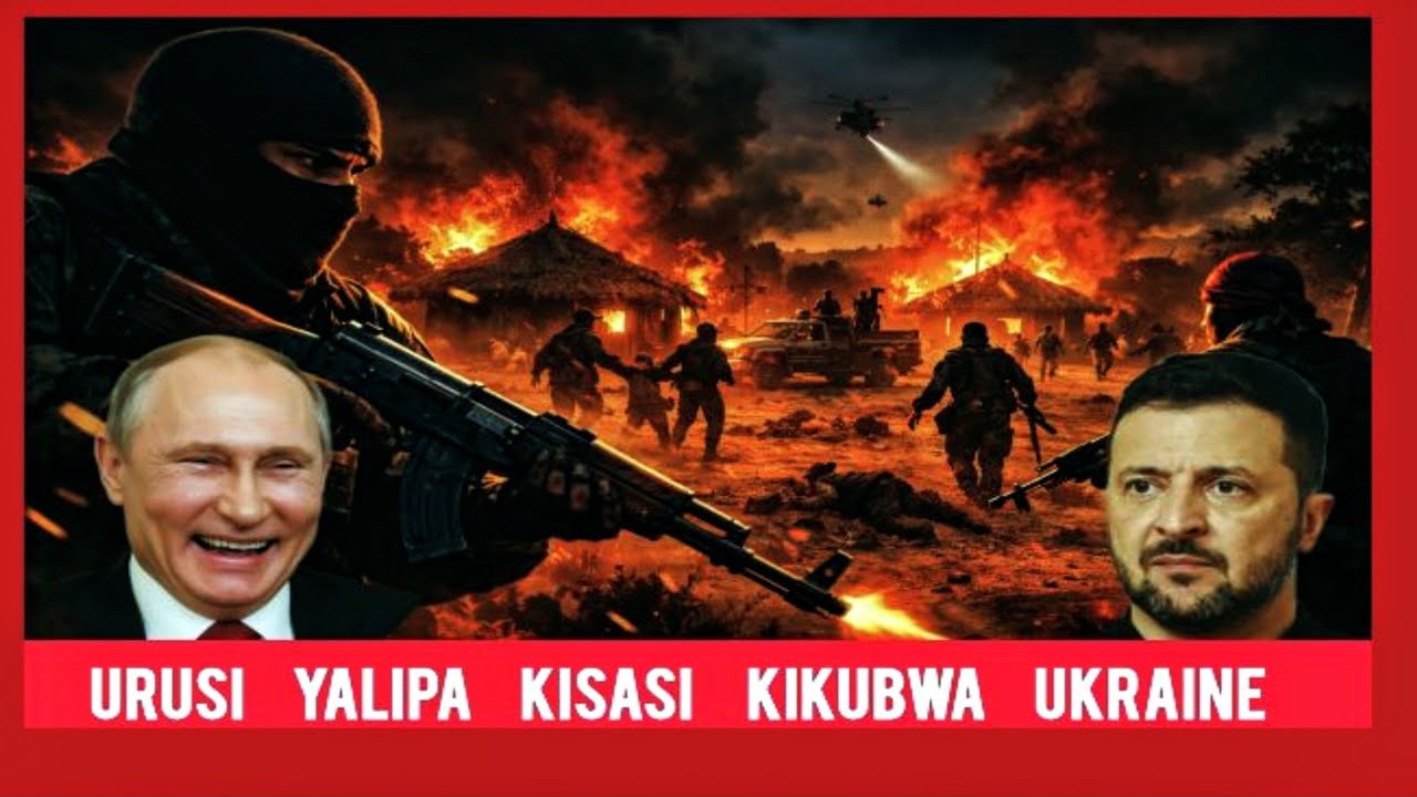 HII NI TAARIFA MBAYA URUSI YALIPUA KWA MAKOMBORA UKRAINE KUJIBU MASHAMBULIZI YA KIGAIDI YA UKRAINE