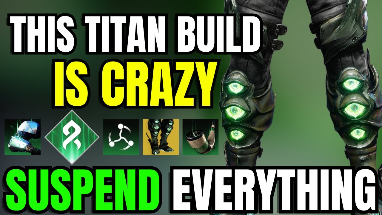 This Titan Build Is CRAZY! SUSPEND EVERYTHING (Strand Titan Build) | Destiny 2