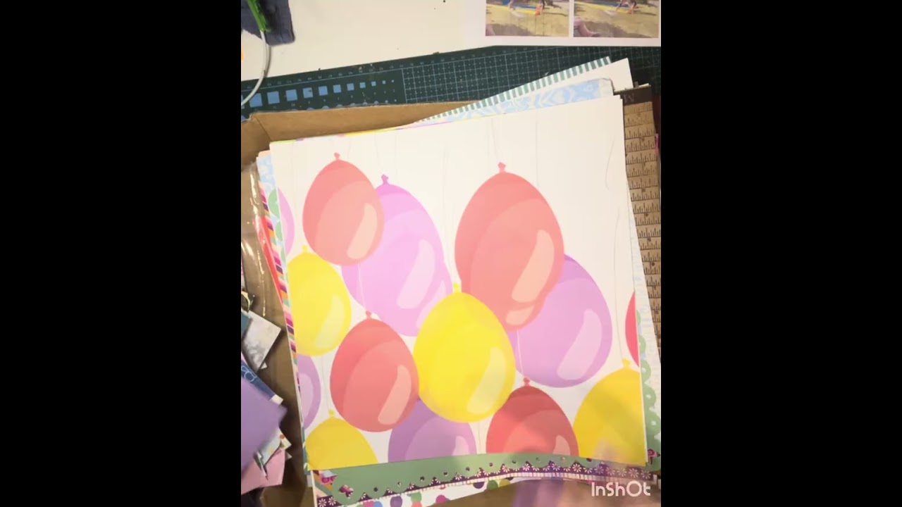 Picking my 100 paper for the 100 patterned paper challenge 