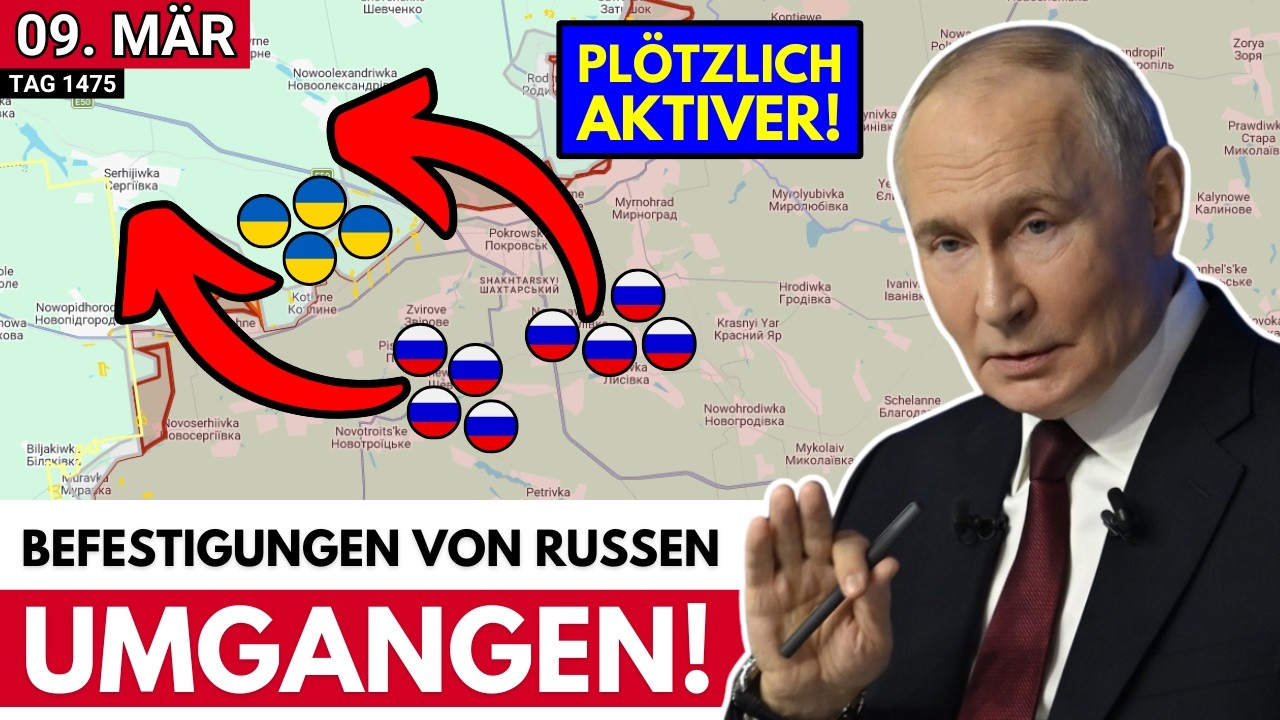 Russen marschieren auf Serhiiwka zu & wollen befestigtes Gebiet umgehen, Drohne tötet 4 Offiziere!