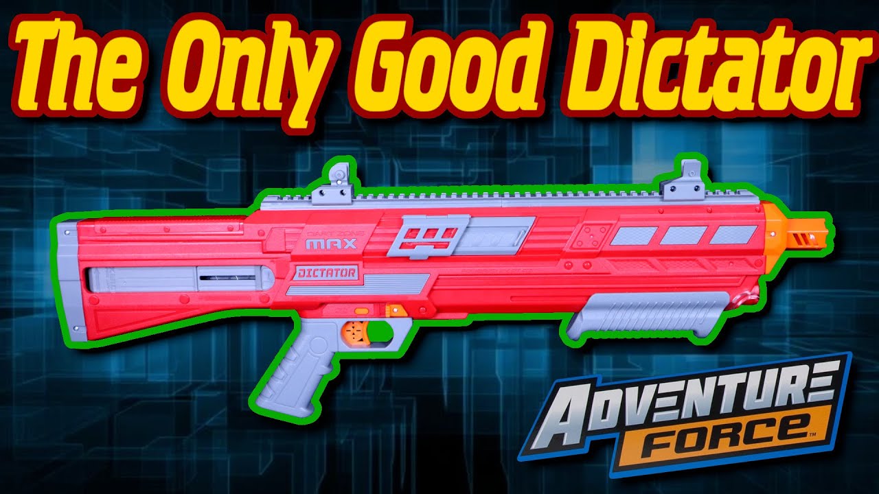 Честный обзор: Dart Zone MAX Dictator (МАКС ПОЛУЧАЕТ ЕЩЕ ОДИН БЛАСТЕР?!?!?!)