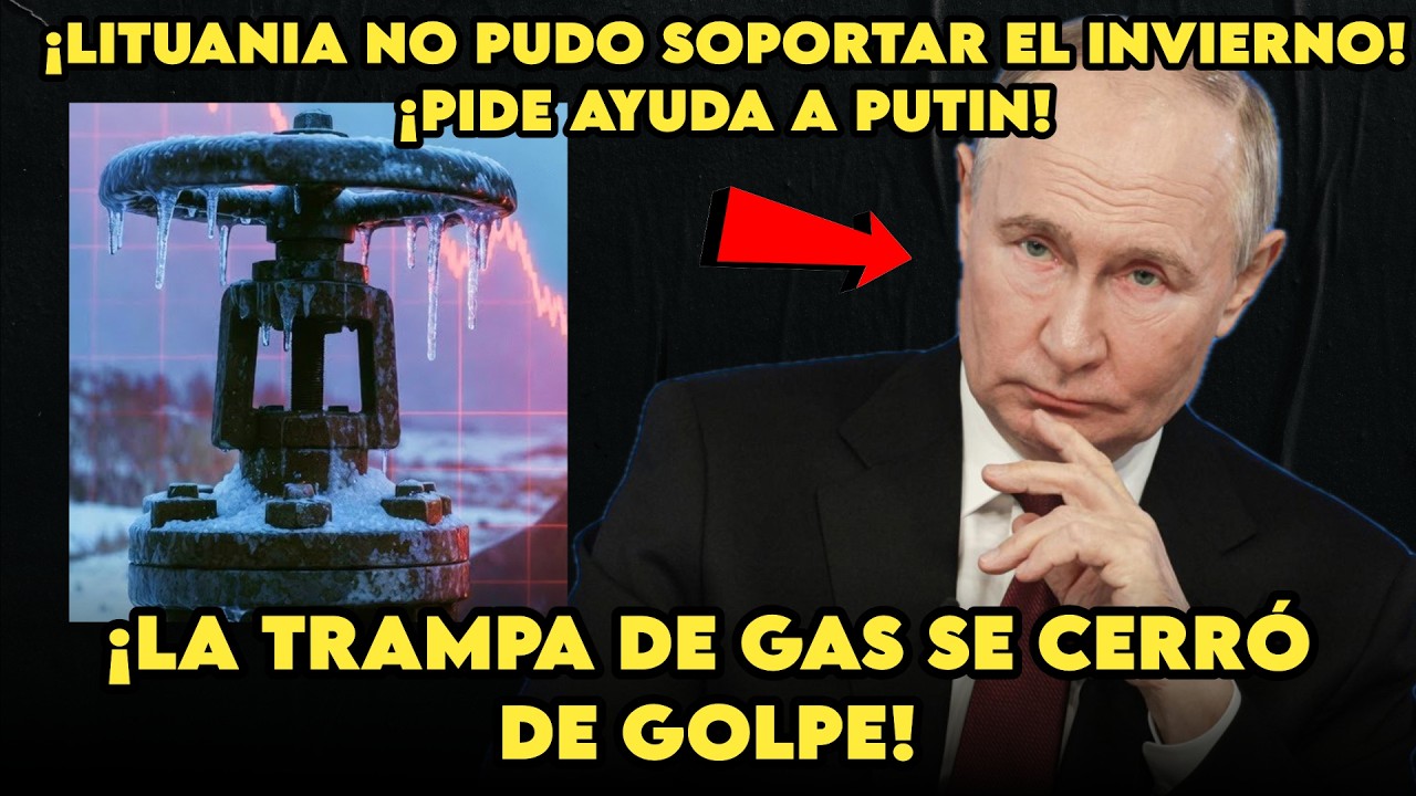 ¿Lituania capitula? ¡El gas de RF fluye de nuevo a los países bálticos!