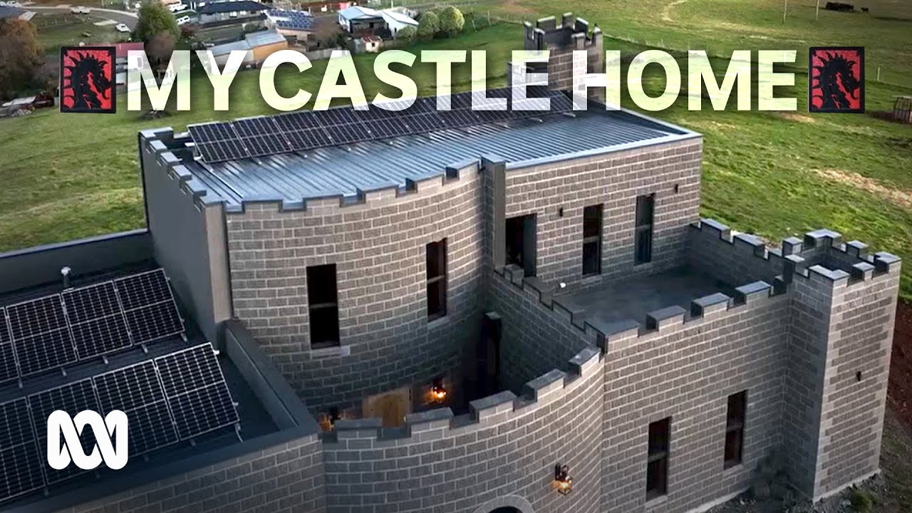 When a man’s home literally is a castle 🏰 | ABC Australia