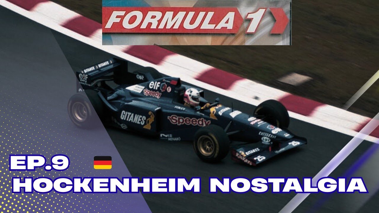 Mega Carriera F1 Episodio 9 Gran Premio di Germania - Formula One Ps1 Stagione 1995