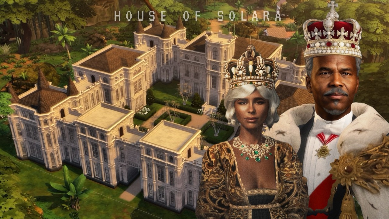The Solarian Castle Renovation Begins | Sims 4 Royality and Legacy Pack