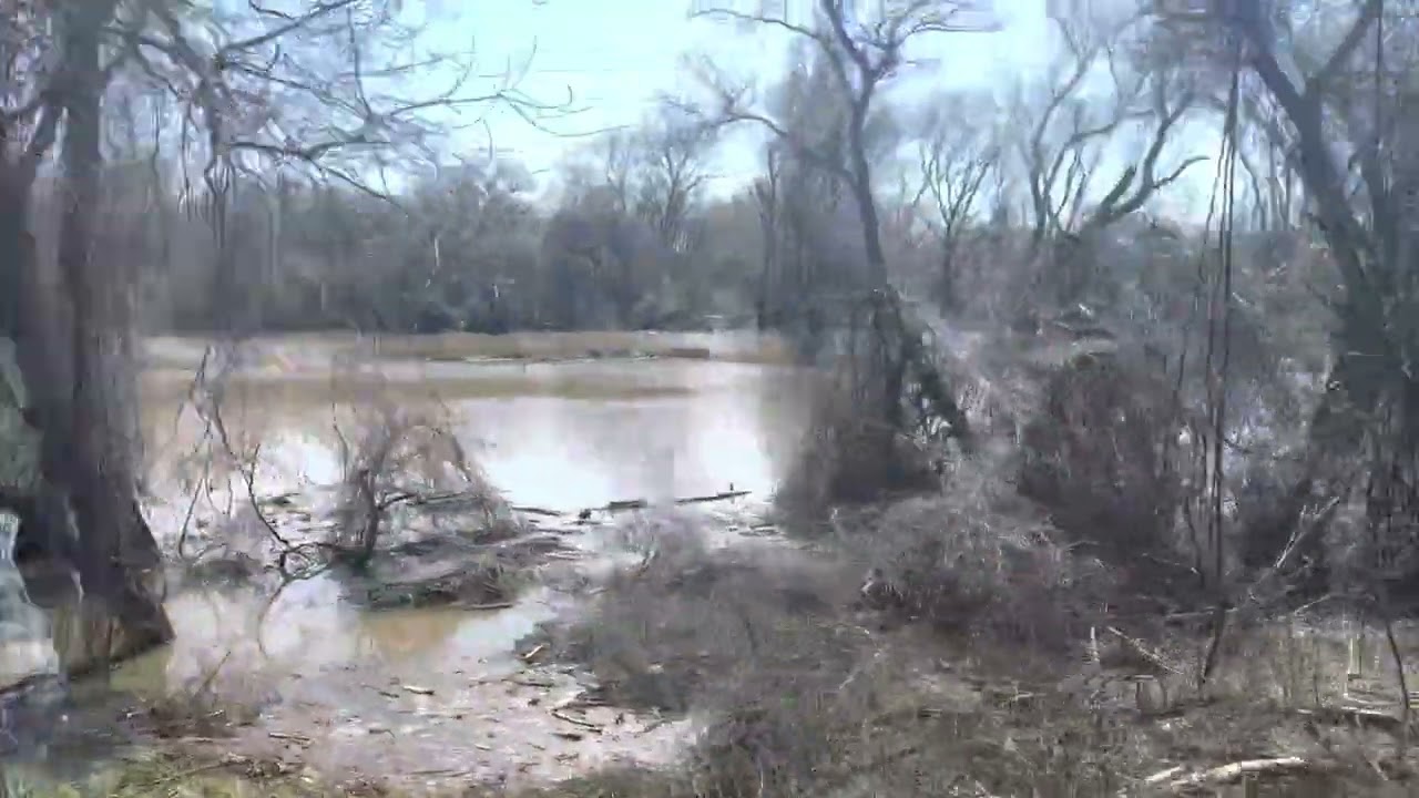 Sacramento Discovery park under water (March 2023)